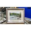 Image 2 : 2 FRAMED WATERCOLOUR PRINTS BY CAROL JONES 24" X 20"