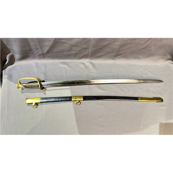 KNUCKLE GUARD SWORD WITH SHEATH