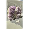 Image 2 : 3 ASSORTED SIZE AMETHYST GEODES