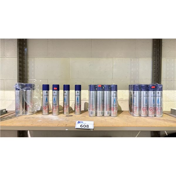 SHELF OF COLIBRI PREMIUM BUTANE