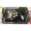 Image 2 : ZAG PORTABLE TOOLBOX WITH ASSORTED TOOL CONTENTS INCLUDING; DRILL, HARDWARE, HAMMER & MORE