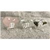 Image 2 : ROSE QUARTZ, CLEAR QUARTZ, & AMETHYST HEARTS