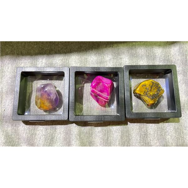 AMETRINE STONE, AGATE, & TIGER EYE