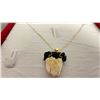 Image 2 : BLACK TOURMALINE & CITRINE NECKLACE RETAIL $280