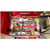 Image 2 : MASTERCRAFT TOOLBOX WITH ASSORTED TOOLS CONTENTS INCLUDING; CAMPBELL HAUSFELD 1/2" AIR IMPACT