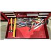 Image 5 : MASTERCRAFT TOOLBOX WITH ASSORTED TOOLS CONTENTS INCLUDING; CAMPBELL HAUSFELD 1/2" AIR IMPACT