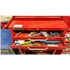 Image 4 : MASTERCRAFT PORTABLE TOOLBOX WITH ASSORTED TOOL CONTENTS INCLUDING; OVERHEAD VALVE SPRING