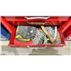 Image 6 : MASTERCRAFT PORTABLE TOOLBOX WITH ASSORTED TOOL CONTENTS INCLUDING; OVERHEAD VALVE SPRING