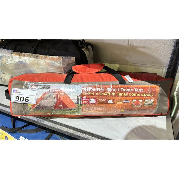 OZARK TRAIL 9' X 8' SPORT DOME TENT
