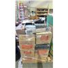 Image 2 : PALLET OF ASSORTED ITEMS INCLUDING; SUBWOOFER, SHREDDER, METAL DECORATIVE ROD SET & MORE