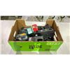 Image 2 : LOT OF ASSORTED CORDLESS TOOL BATTERIES & CHARGERS