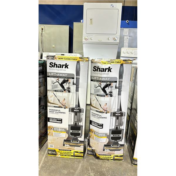 *UNKNOWN WORKING CONDITION* 2 SHARK NAVIGATOR LIFT-AWAY VACUUMS