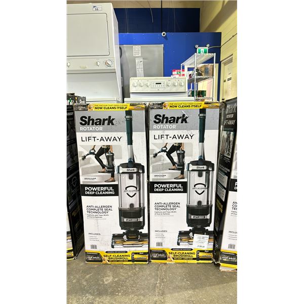 *UNKNOWN WORKING CONDITION* 2 SHARK ROTATOR LIFT-AWAY VACUUMS