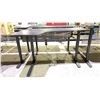 Image 2 : *TESTED WORKING* ELECTRIC HEIGHT ADJUSTABLE L-SHAPED DESK WITH KEY & POWER CORD