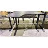 Image 2 : *TESTED WORKING* ELECTRIC HEIGHT ADJUSTABLE L-SHAPED DESK WITH KEY & POWER CORD
