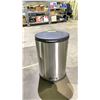 Image 1 : STAINLESS STEEL WASTE BIN WITH SLOW CLOSE LID