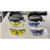 Image 2 : LOT OF 5 BELL + HOWELL TACGLASSES POLARIZED SUNGLASSES