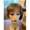 Image 2 : LOT OF 4 MODACRYLIC FIBRE WIGS, BLONDE, GREY & BROWN TONES