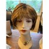 Image 2 : LOT OF 4 MODACRYLIC FIBRE WIGS, BLONDE & BRUNETTE TONES