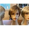 Image 8 : LOT OF 4 MODACRYLIC FIBRE WIGS, BLONDE & BRUNETTE TONES
