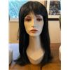 Image 8 : LOT OF 4 MODACRYLIC FIBRE WIGS, BLONDE, BLACK & BRUNETTE TONES