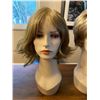 Image 8 : LOT OF 4 MODACRYLIC FIBRE WIGS, BLONDE, BROWN & AUBURN TONES