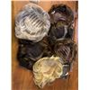 Image 2 : LOT OF 6 HAIR TOPPERS , GREY, BLONDE & BROWNS