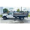 Image 2 : 2008 FORD F350, SUPER DUTY, DUMP TRUCK, WHITE, VIN 1FD3F37548ED22035,