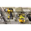 Image 2 : DEWALT 1/4" CORDLESS IMPACT DRIVER, 1/2" CORDLESS HAMMER DRILL/ DRILL DRIVER, 6 1/2" CORDLESS