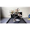 Image 2 : MIX GEM BONSAI TREE ON AMETHYST STAND. 10" RETAIL $480