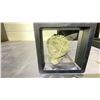 Image 2 : NATURAL PYRITE & GREEN GARNET