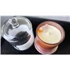 Image 2 : LAVENDER CANDLE WITH CRYSTALS RETAIL $298