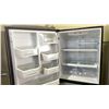 Image 2 : GE STAINLESS STEEL FRIDGE WITH PULL-OUT FREEZER 30" WIDE