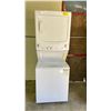 Image 1 : GE WHITE STACKER WASHER & DRYER