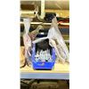 Image 3 : SHELF LOT OF TIRE CHAINS, CAR RADIOS, NAILS AND MORE