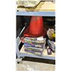 Image 2 : SHELF LOT OF ASSORTED OIL FILTERS, CONES AND MORE