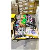 Image 1 : PALLET OF ASSORTED GARDEN AND ANIMAL PRODUCTS INCLUDING; POULTRY FEED, MIRACLE GROW AND MORE