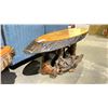 Image 2 : BURL TOP LIVE EDGE COFFEE TABLE