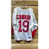 Image 1 : NEW 1972 DWG HERITAGE HOCKEY CLASSICS TEAM CANADA SIGNED BY PAUL HENDERSON WITH COA SIZE XL