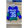 Image 2 : NEW ADIDAS NHL VANCOUVER CANUCKS NILS HOGLANDER SIZE 44 ALTERNATE JERSEY