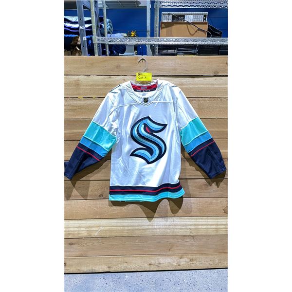 NEW ADIDAS NHL SEATTLE KRAKEN JERSEY SIZE 46