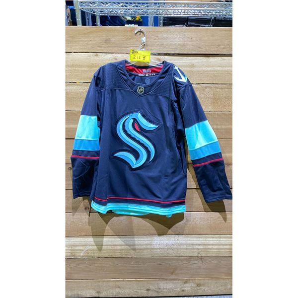 NEW ADIDAS NHL SEATTLE KRAKEN JERSEY SIZE 50