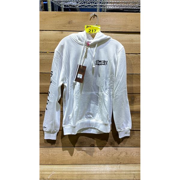 NEW MITCHELL AND NESS NBA TORONTO RAPTORS STRIKE NINJA HOODIE SIZE S
