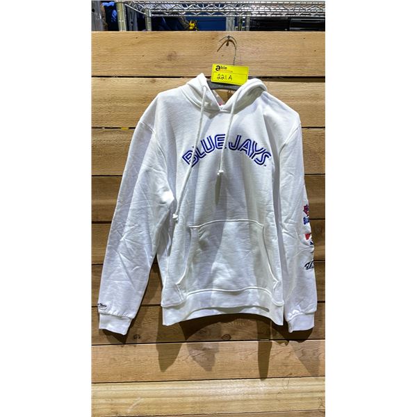 NEW MITCHELL AND NESS MLB TORONTO BLUEJAYS HOODIE SIZE M