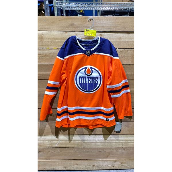 NEW ADIDAS NHL EDMONTON OILERS JERSEY SIZE 54