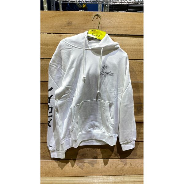 NEW MITCHELL AND NESS NBA LOS ANGELES LAKERS STRIKE NINJA HOODIE SIZE M