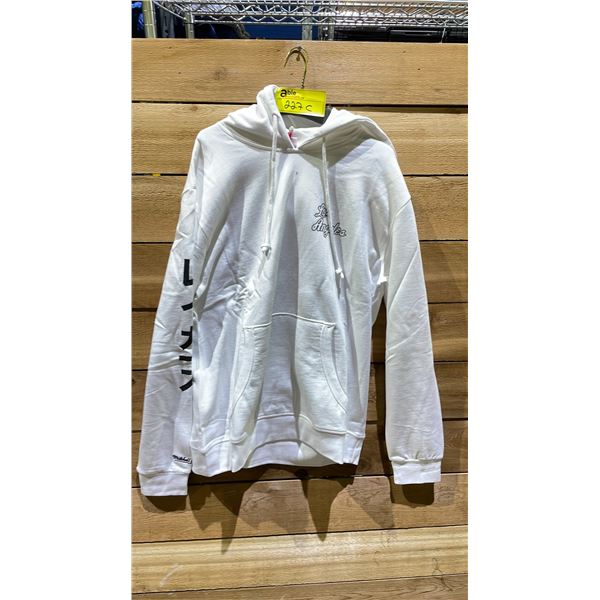 NEW MITCHELL AND NESS NBA LOS ANGELES LAKERS STRIKE NINJA HOODIE SIZE XL