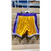 Image 2 : NEW MITCHELL AND NESS HARDWOOD CLASSICS AUTHENTIC 1996-97 LOS ANGELES LAKERS SHORTS SIZE 54 (XXL)