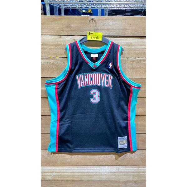 NEW MITCHELL AND NESS HARDWOOD CLASSICS VANCOUVER GRIZZLIES SHAREEF ABDUR-RAHIM 2000-01 JERSEY