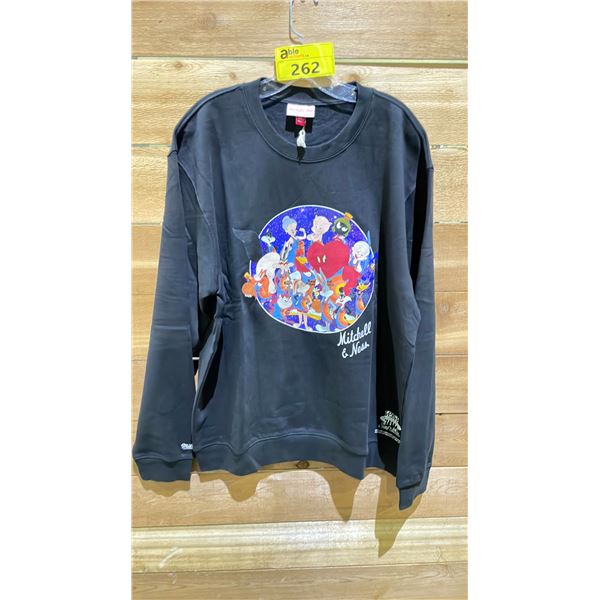 NEW MITCHELL AND NESS SPACE JAM 2 SQUAD CREW NECK SWEATER SIZE 2XL